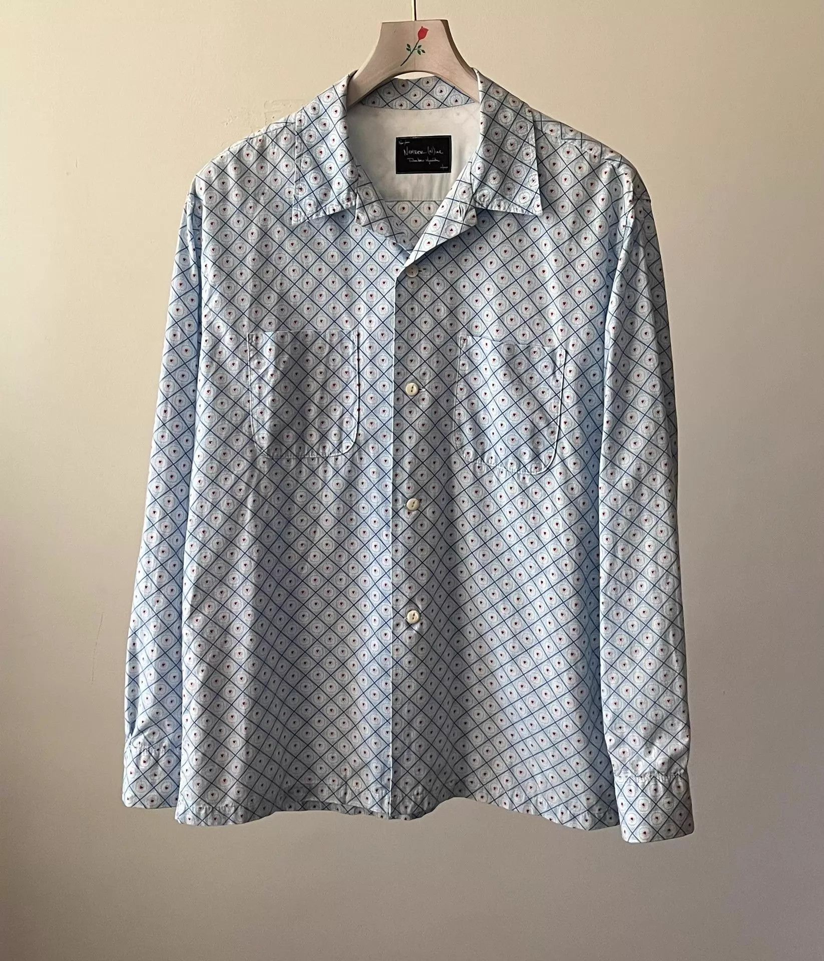 Number (N)ine Vintage Number (N)ine 03AW Heartbreak Shirt Size US S / EU 44-46 / 1 - 1 Thumbnail