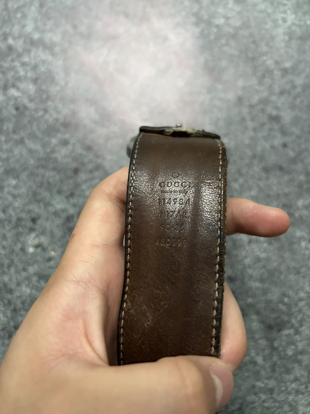 Gucci × Vintage VINTAGE BELT GUCCI Size ONE SIZE - 5 Thumbnail