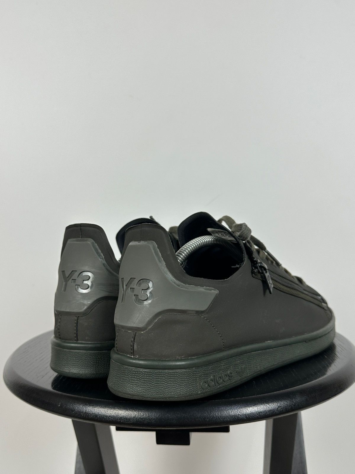 Adidas Adidas Y-3 Stan Smith Zip Khaki Low Top Sneakers Size US 8.5 / EU 41-42 - 5 Thumbnail
