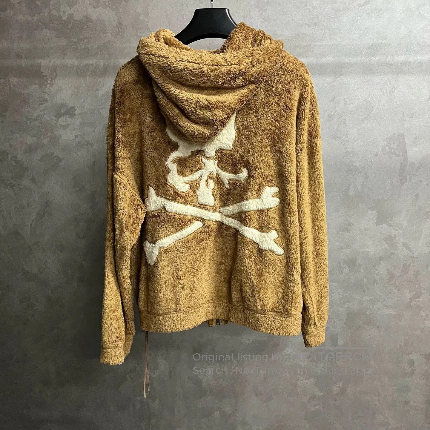 Mastermind World Mastermind World Brown Skull Hooded Fur Coat. Size US M / EU 48-50 / 2 - 5 Thumbnail