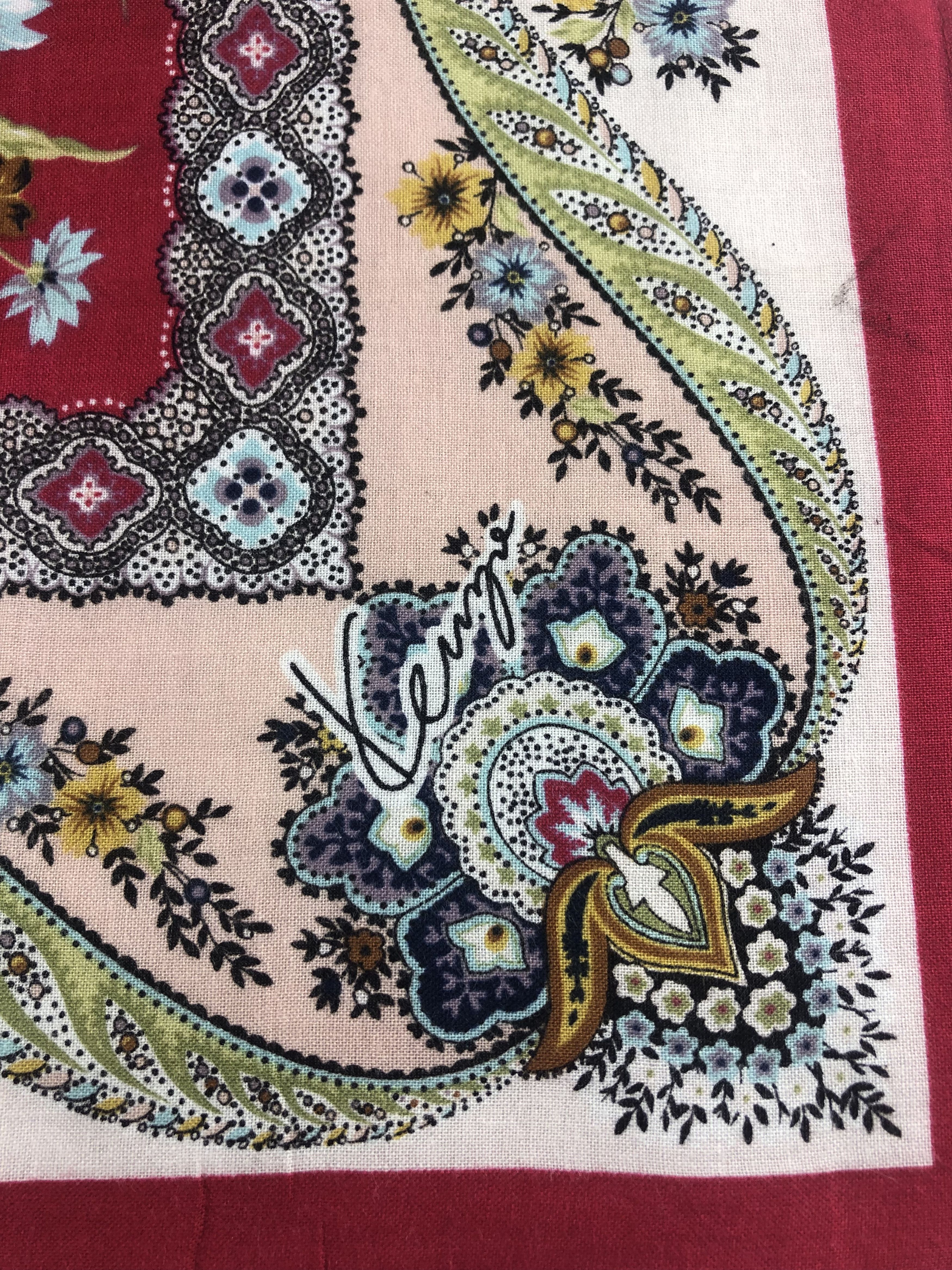 Kenzo Kenzo Paislee Handkerchief / Bandana / Neckerchief Size ONE SIZE - 5 Thumbnail
