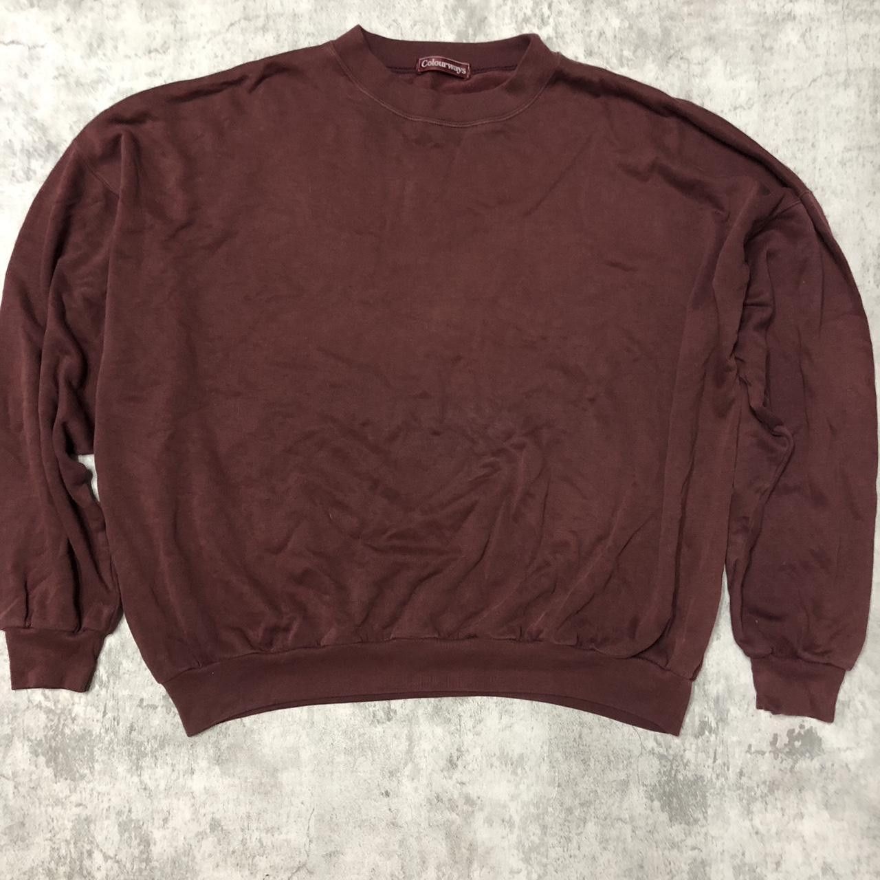 Other Brown vintage 90s crewneck sweatshirt #90s #crewneck Size US XL / EU 56 / 4 - 1 Thumbnail