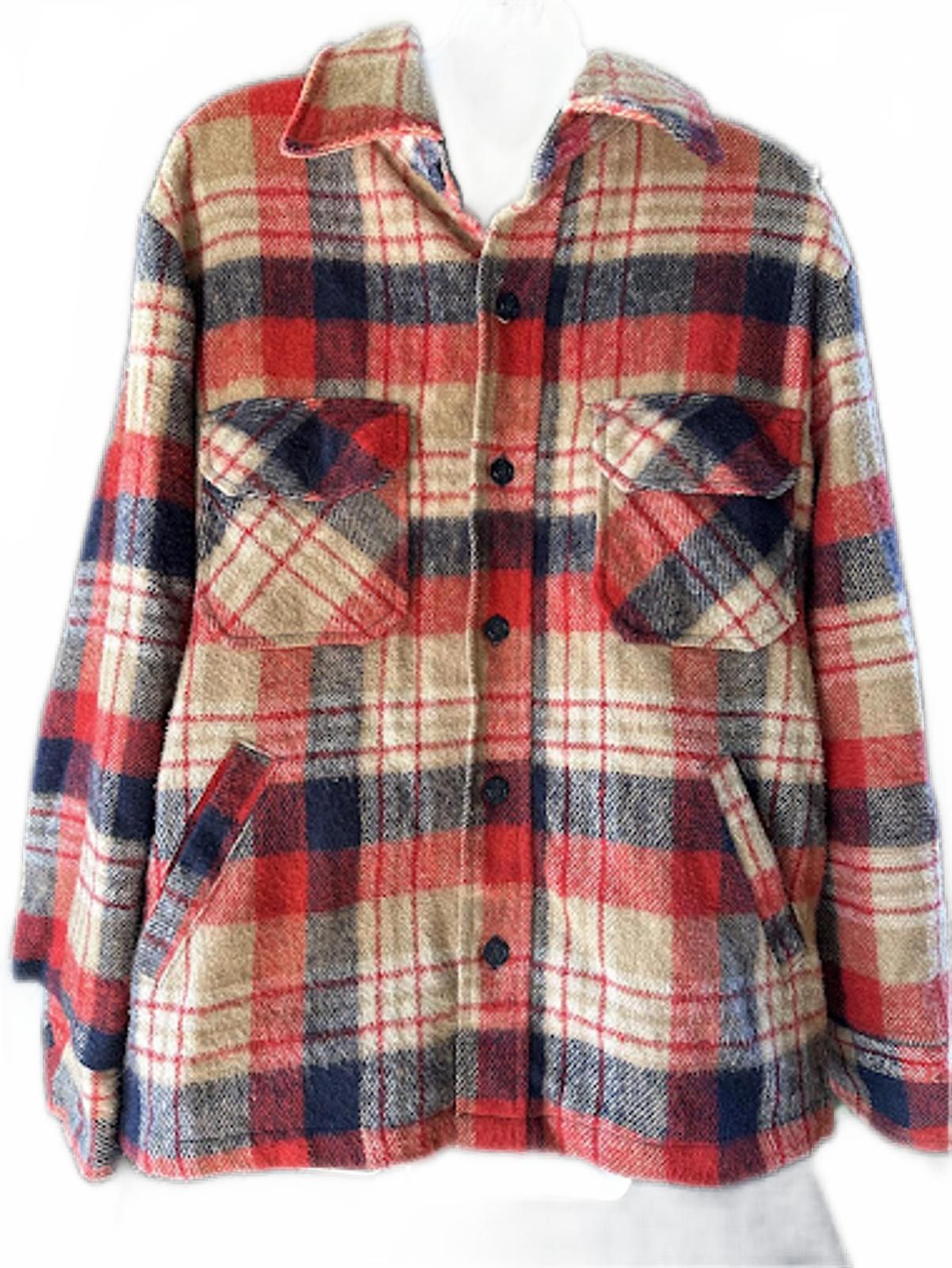 Other Vintage Kingsport Plaid Wool Shirt Jacket L Size US L / EU 52-54 / 3 - 1 Thumbnail