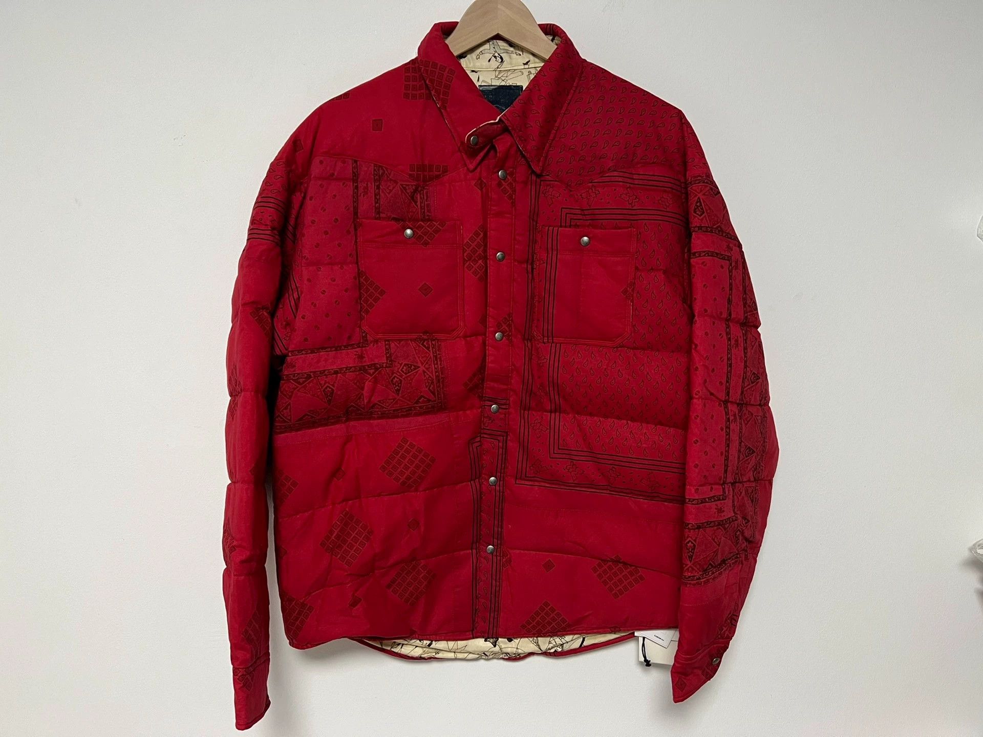 Visvim visvim 21 ict kerchief down jkt | Grailed 