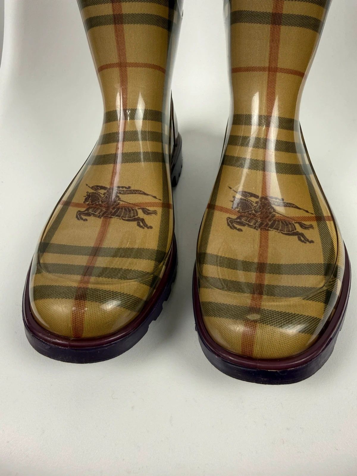 Burberry Burberry Rubber Boots Checkered size 37 Size US 7 / IT 37 - 5 Thumbnail