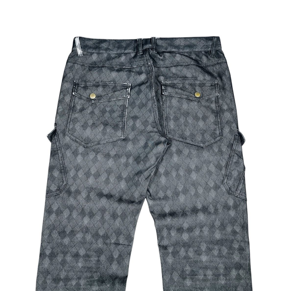 semanticdesign Semantic Design Multi Pocket All Printed Slim Cargo Pants Size US 31 - 4 Thumbnail
