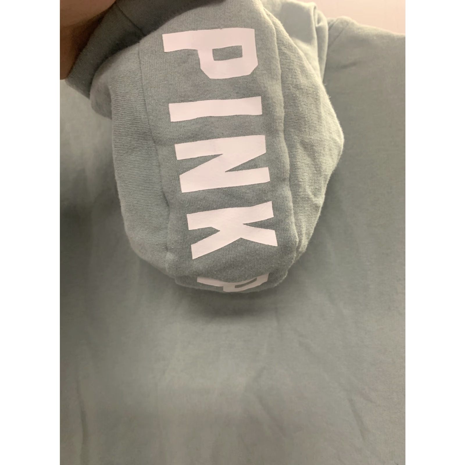 Vintage VINTAGE Victoria's Secret PINK Side Slit Full Zip Hoodie Sweatshirt Hoodie M Women Su... Size M / US 6-8 / IT 42-44 - 4 Thumbnail