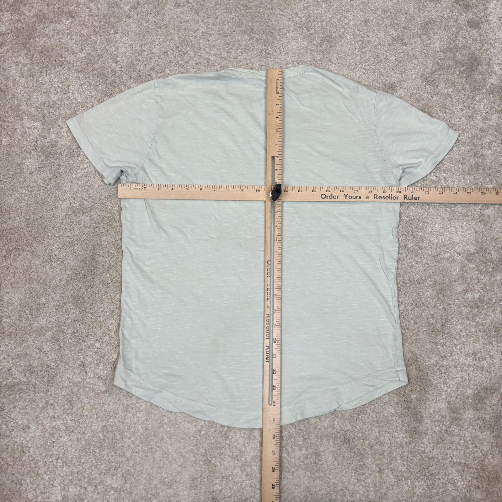 Buck Mason Buck Mason Curved Hem Slub SS T Shirt Men's Small READ Size US S / EU 44-46 / 1 - 3 Thumbnail