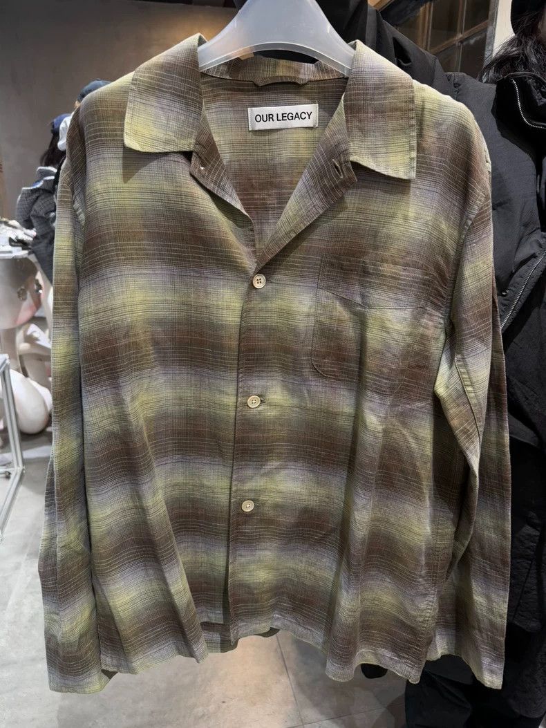 Our Legacy our legacyPlaid shirt 2503-Nextarrow Size US S / EU 44-46 / 1 - 1 Thumbnail