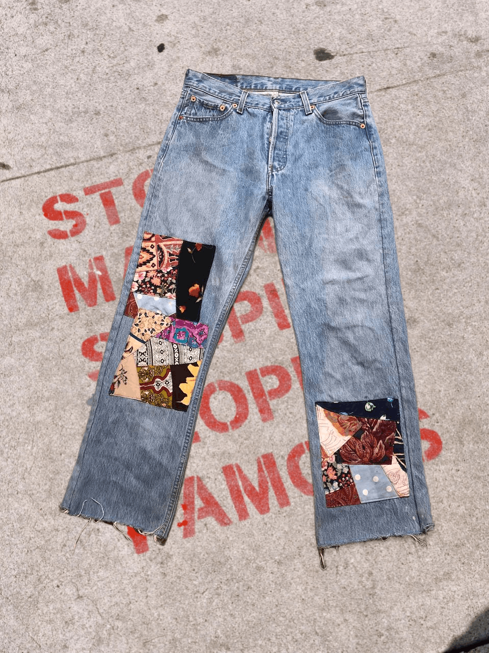Levi's Vintage Levis Jeans Distressed Denim Size US 30 / EU 46 - 1 Thumbnail