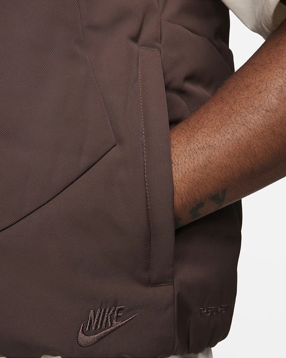Nike Nike Sportswear Tech Pack Therma-FIT ADV Brown Vest Size US L / EU 52-54 / 3 - 6 Thumbnail