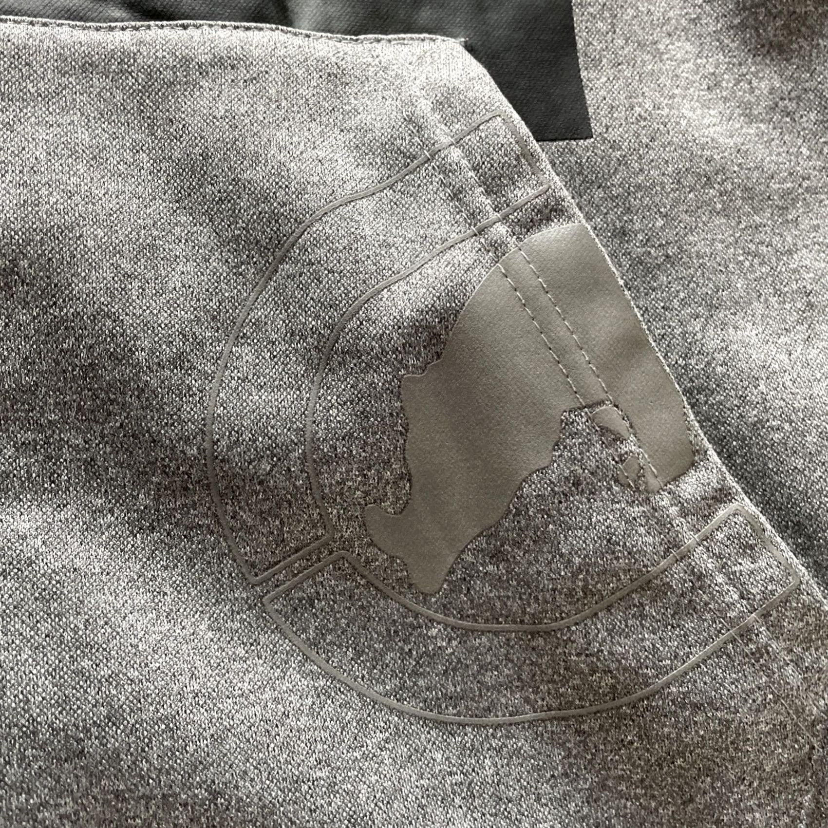 Logo 7 VINTAGE Ecko Hoodie Mens Size XXL Gray Full Zip Sweater Spellout Logo Street Size US XXL / EU 58 / 5 - 4 Thumbnail
