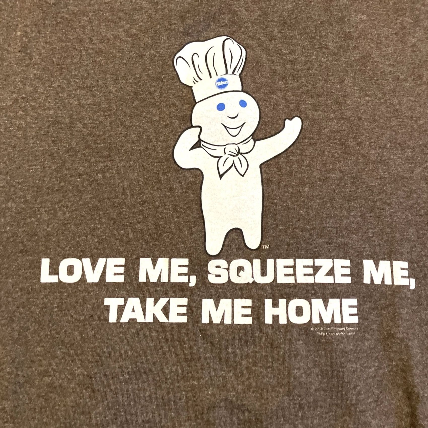 Vintage VINTAGE TILT Pillsbury Doughboy Take Me Home Ringer T Shirt Men's Large Size US L / EU 52-54 / 3 - 2 Thumbnail