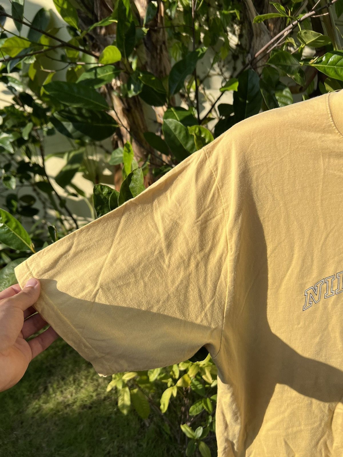 Nike × Vintage 90's RARE NIKE RETRO EST 1971 SWOOSH LOGO Y2K TEE Size US L / EU 52-54 / 3 - 3 Thumbnail
