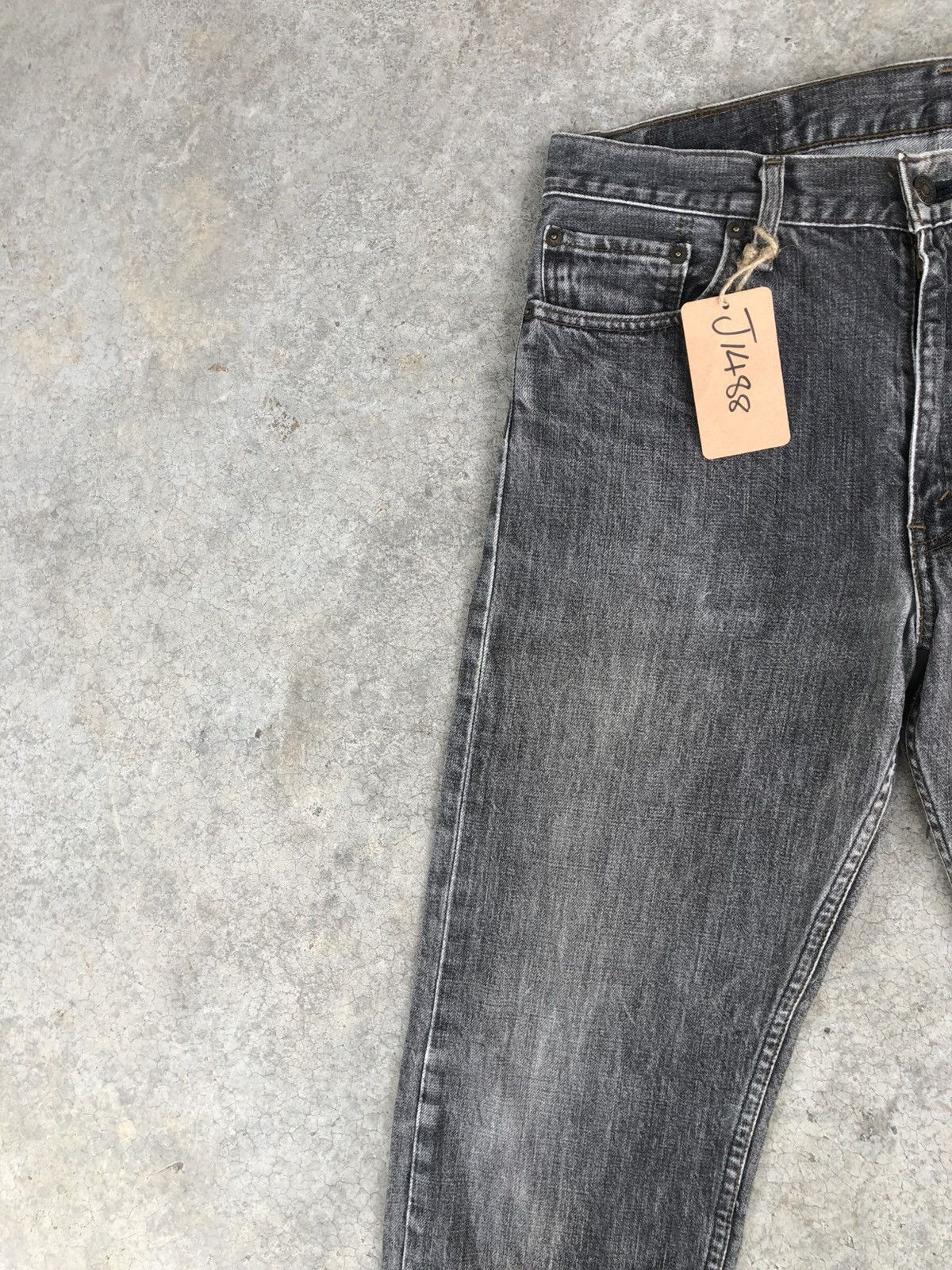Levi's Vintage Levis 505 Distressed Denim Made in japan Size US 33 - 4 Thumbnail