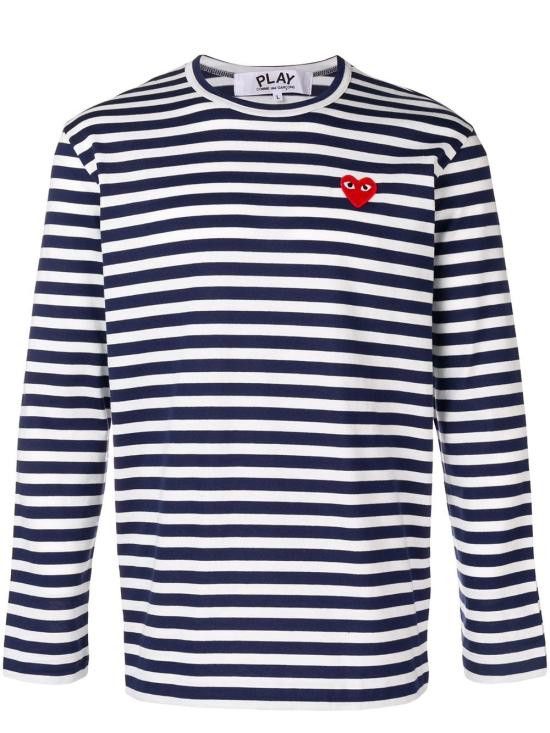 Comme des Garcons COMME DES GARCONS Women Polo Shirts AX T010 051 Blue Size M / US 6-8 / IT 42-44 - 1 Thumbnail