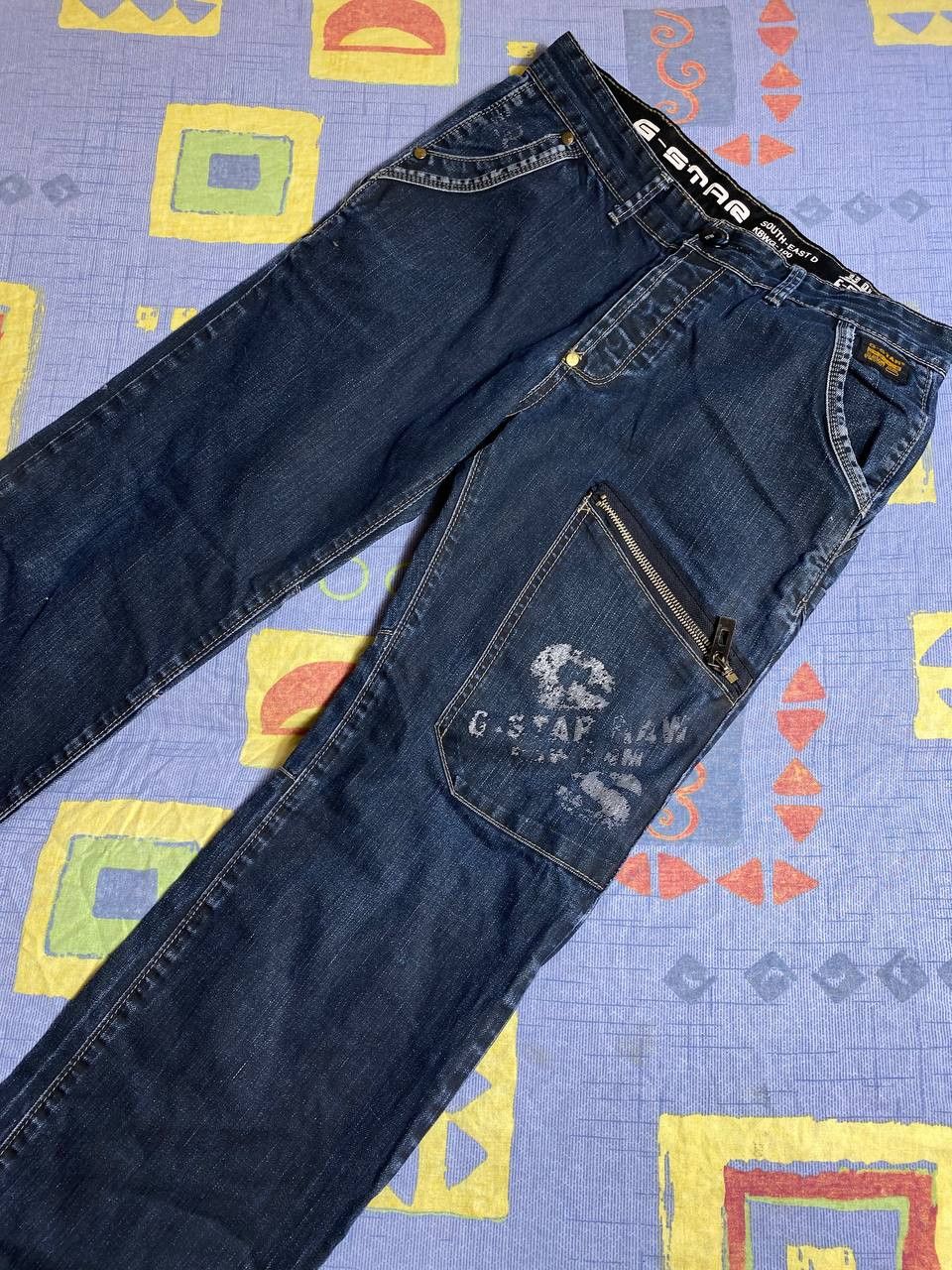 G-Star × Vintage Vintage Gstar jeans Size US 30 / EU 46 - 15 Thumbnail