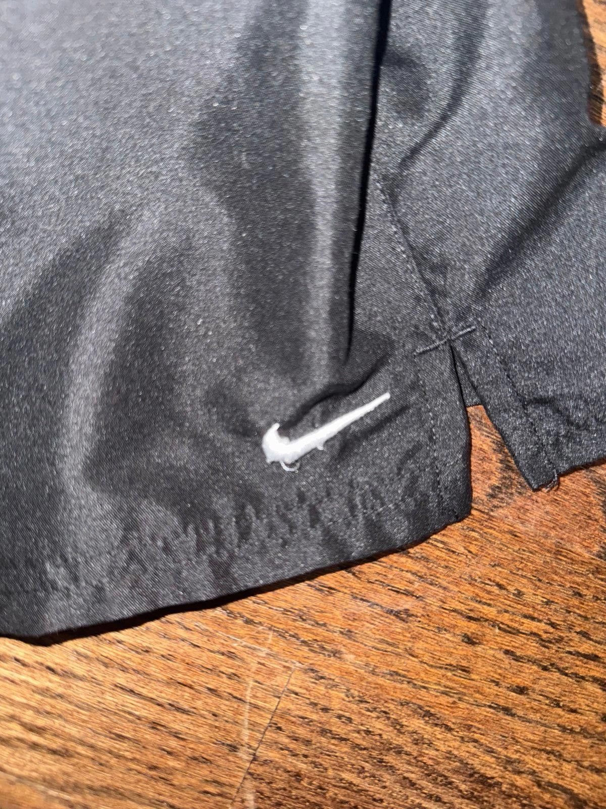 Nike VTG Y2K Nike Black Athletic Shorts Dri-Fit Rare Sz L Size US 34 / EU 50 - 3 Thumbnail