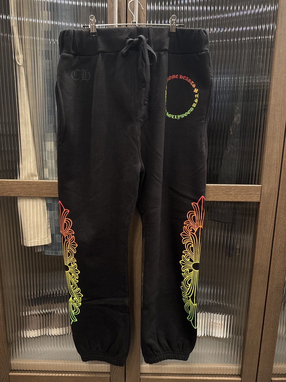 Chrome Hearts “sunset” joggers size M
