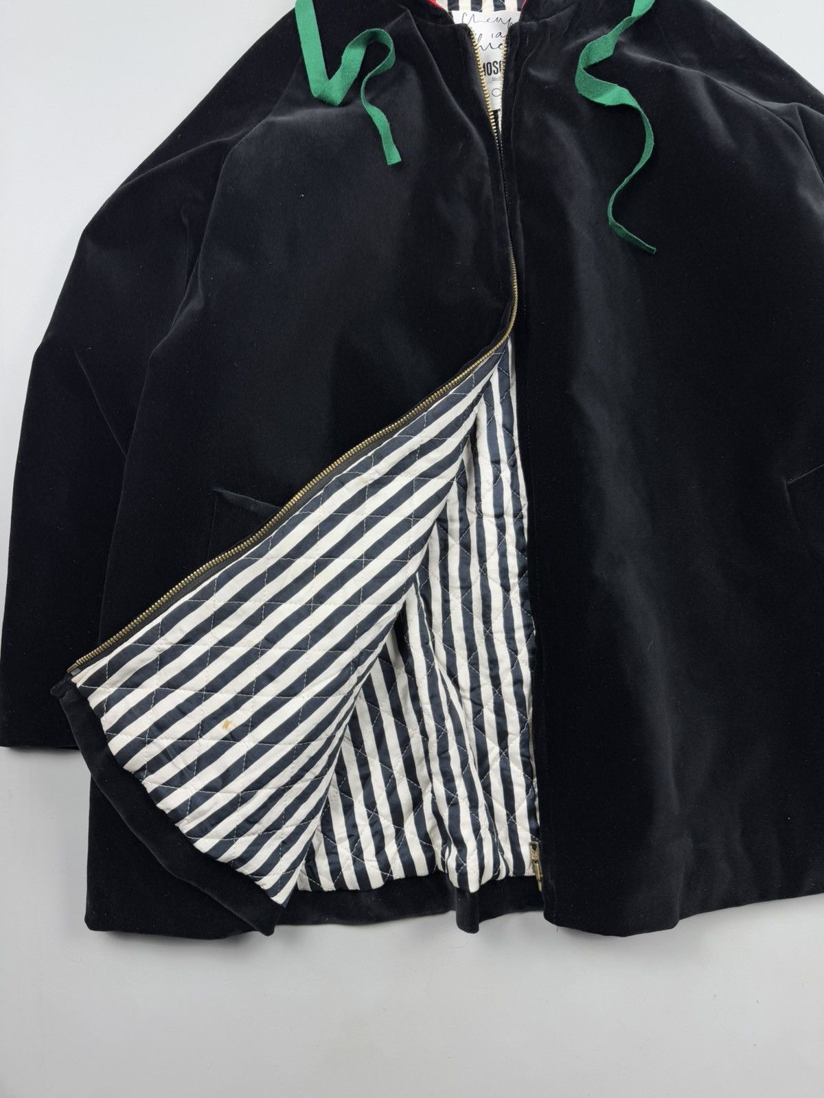 Moschino Moschino Vintage Velour Cheap And Chic Hooded Jacket Size 40 Size S / US 4 / IT 40 - 5 Thumbnail