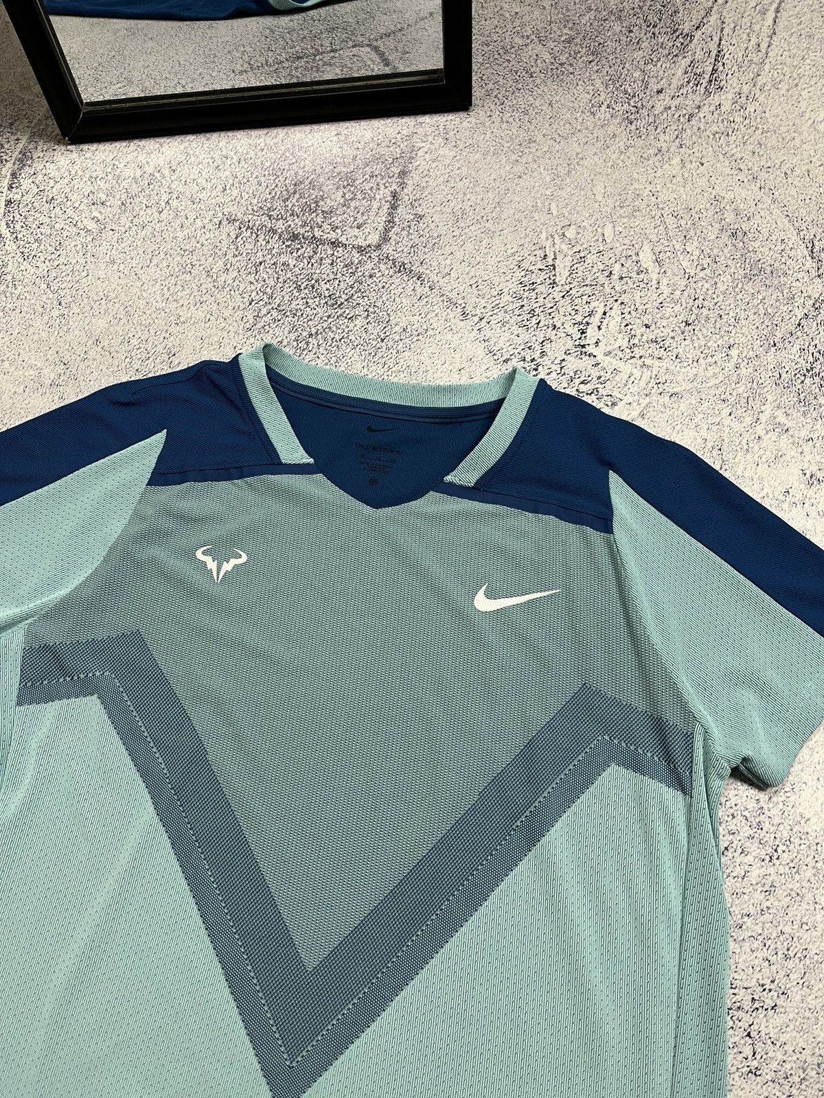 Nike Nike Court Rafael Nadal Dri-Fit ADV Rafa Tennis Jersey Shirt Size US XL / EU 56 / 4 - 5 Thumbnail