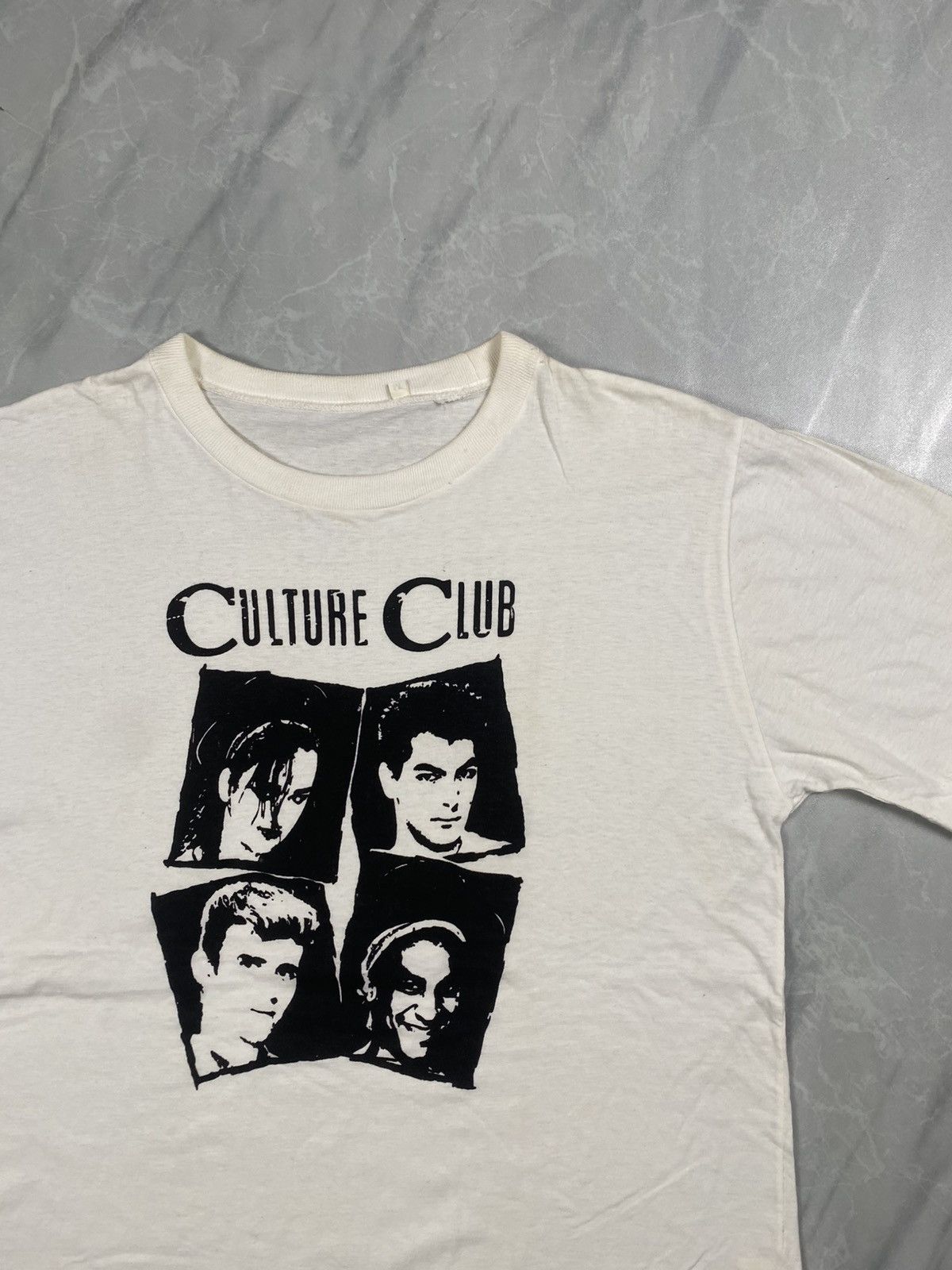 Band Tees Rare 80s Culture Club New Wave Band Tee Size US S / EU 44-46 / 1 - 2 Thumbnail
