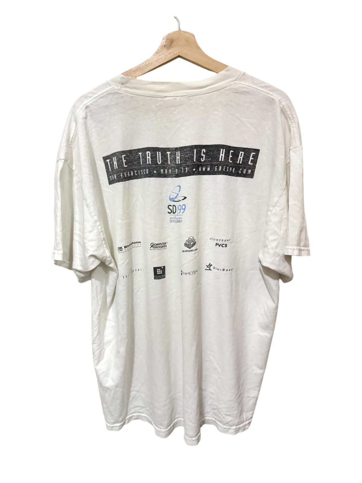 Hanes × Vintage Vintage 90s Software Development 1999 Shirt Nvidia AI Size US XL / EU 56 / 4 - 2 Thumbnail