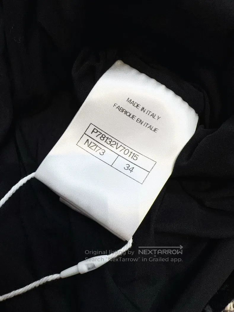 Chanel Chanel 24B velvet retro burnt flower velvet short-sleeved Size XXS / US 00 / IT 34 - 5 Thumbnail