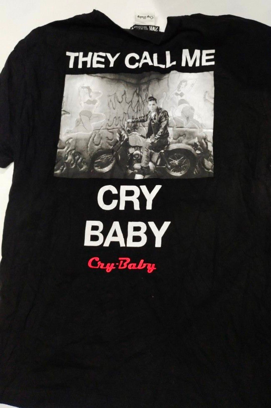 Zara ZARA X JOHNNY DEPP CRY BABY TEE Size US M / EU 48-50 / 2 - 1 Thumbnail