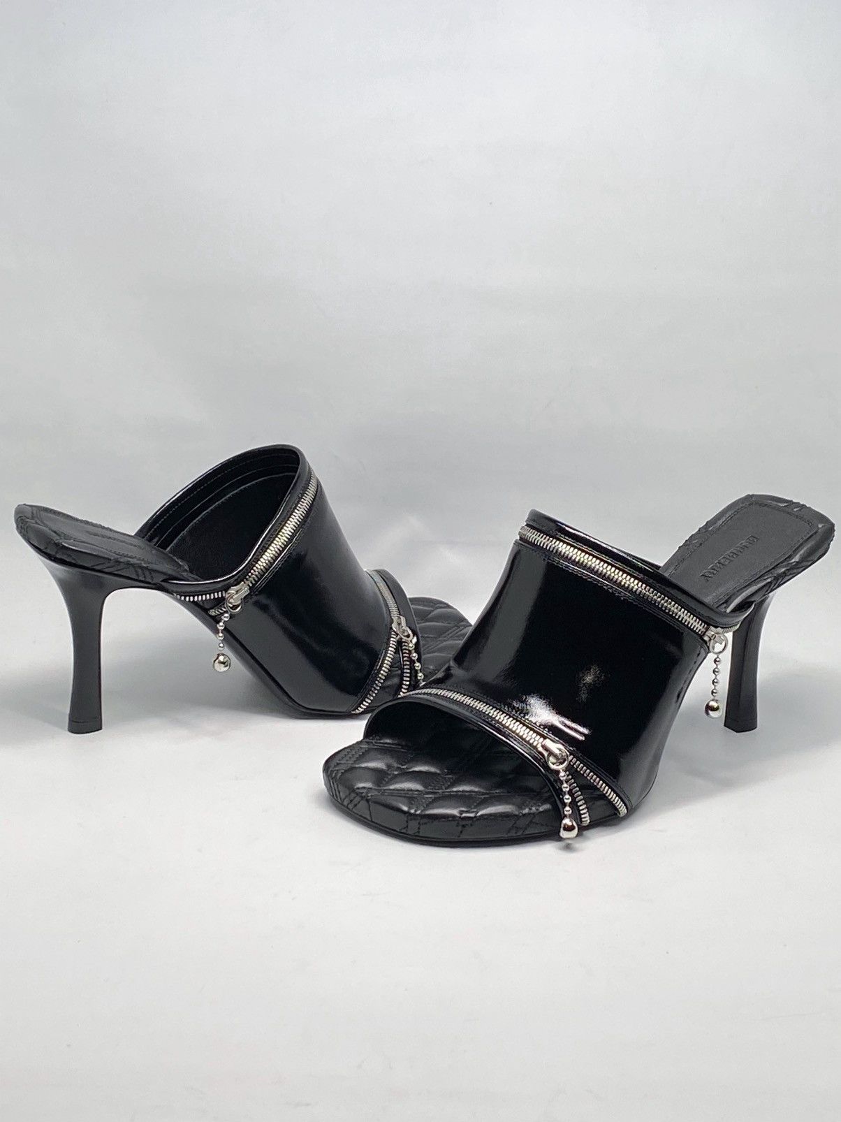 Burberry Burberry Peep High Heel Slide Sandals size 39 Size US 9 / IT 39 - 5 Thumbnail