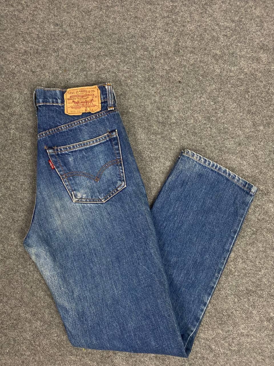 Levi's vintage levis 503-0217 denim nice design Size US 30 / EU 46 - 2 Thumbnail