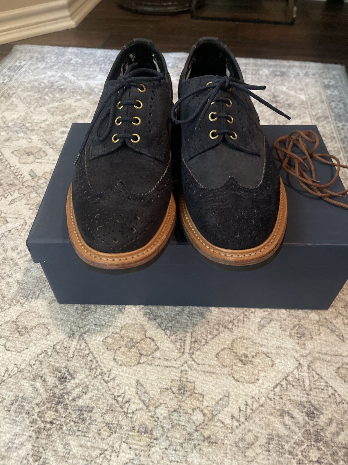 Tricker's Tricker's Bourton Brogue Derby - 2298 X Division Road Size US 11.5 / EU 44-45 - 5 Thumbnail