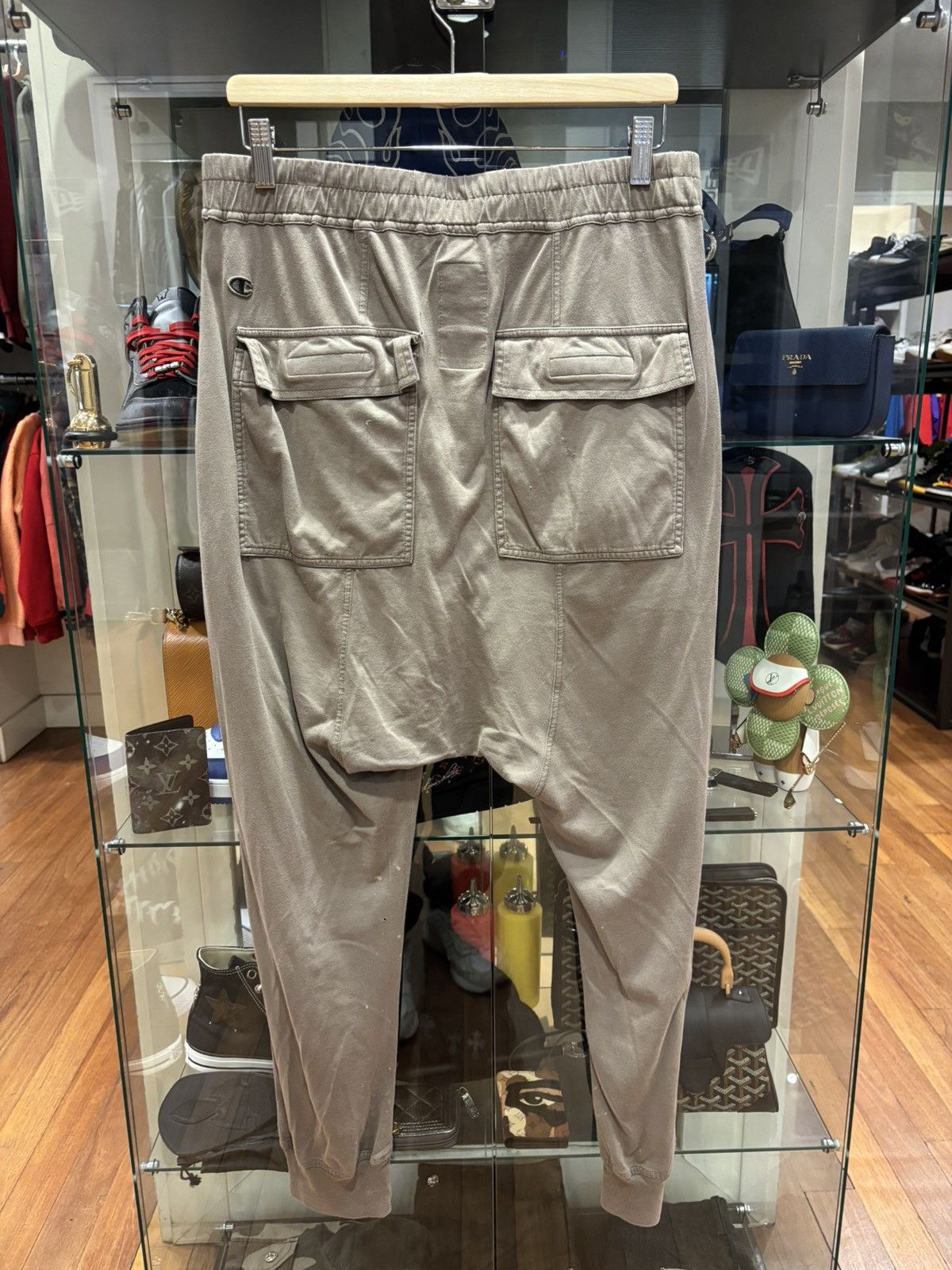 Rick Owens Rick Owens X Champion Prisoner Drawstring Sweatpants Size US 32 / EU 48 - 2 Thumbnail