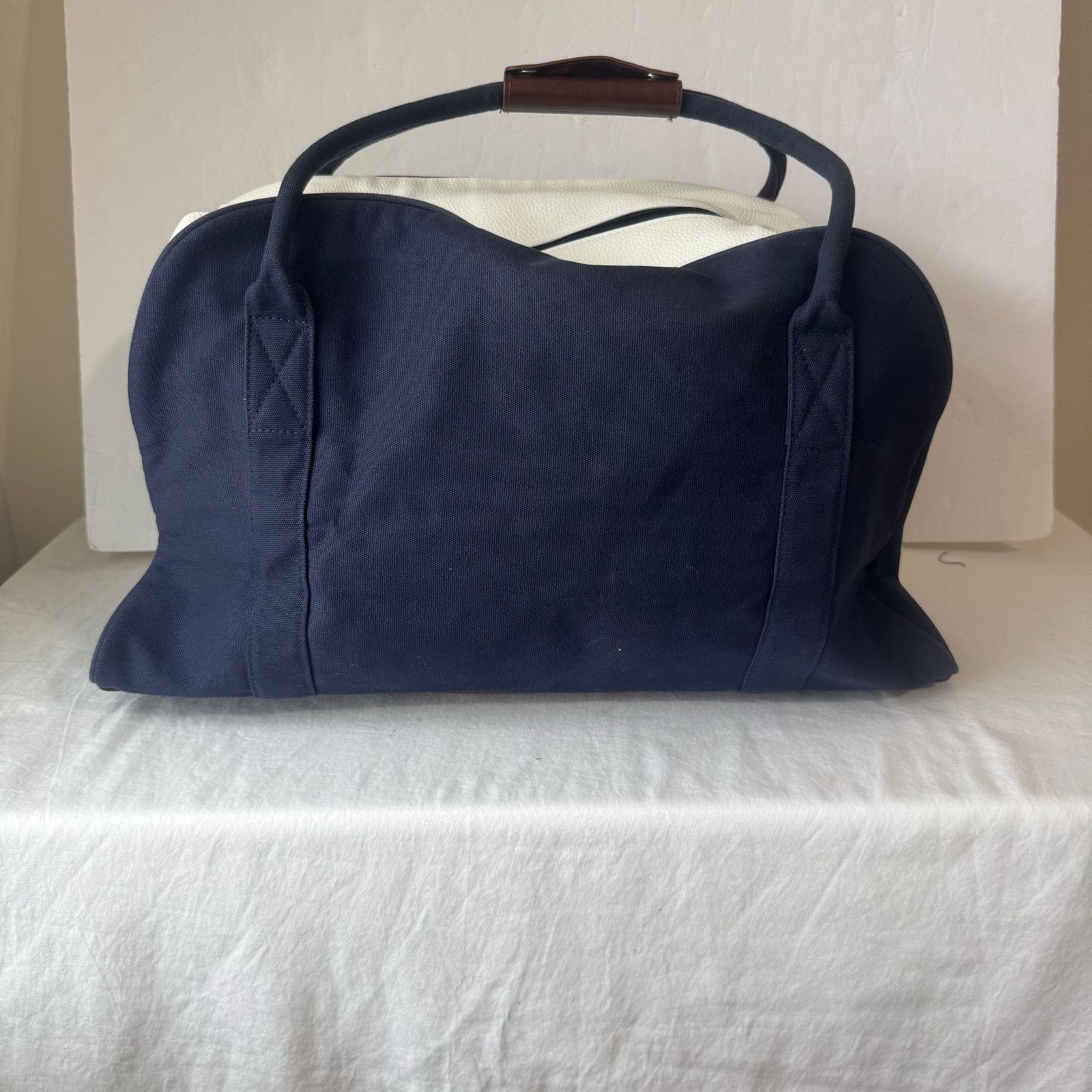 Polo Ralph Lauren Polo Ralph Lauren Duffle Bag Embroidered Navy Blue Travel Size ONE SIZE - 2 Thumbnail