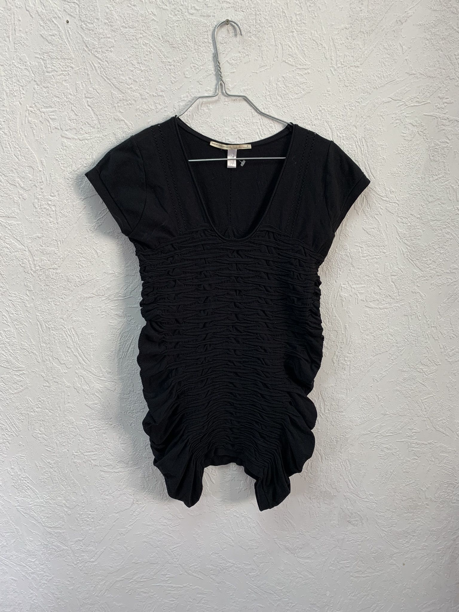 Marithe + Francois Girbaud Marithe Francois Girbaud avantgarde mini pleated dress Sz 2 Size S / US 4 / IT 40 - 3 Thumbnail