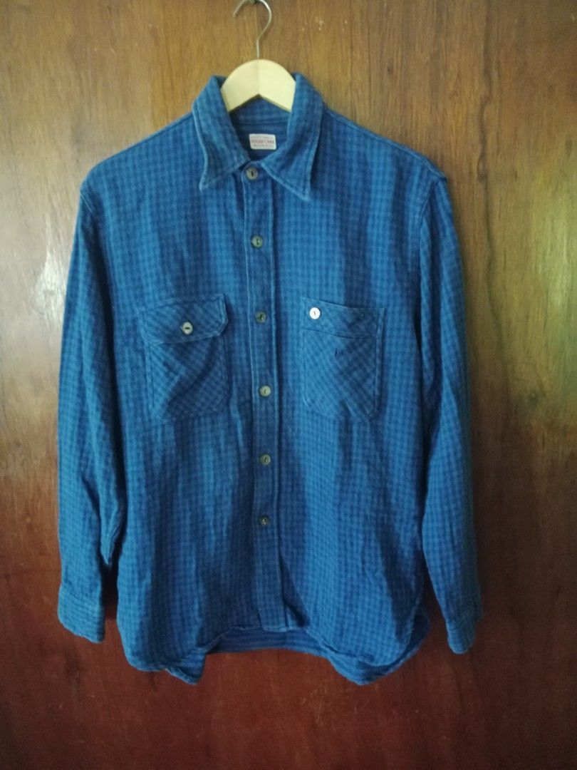 Sugar Cane Vintage Sugar Cane Japan Flannel Plaid Shirt Size US M / EU 48-50 / 2 - 5 Thumbnail