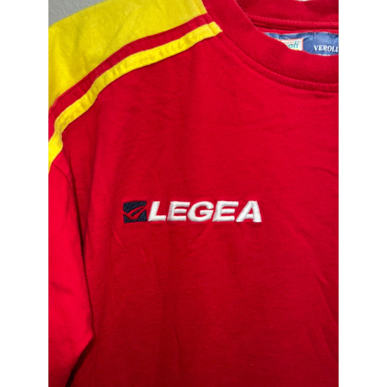 Vintage Vintage Veroli Basket Shirt Legea Italian Basketball Team XL Size US XL / EU 56 / 4 - 3 Thumbnail