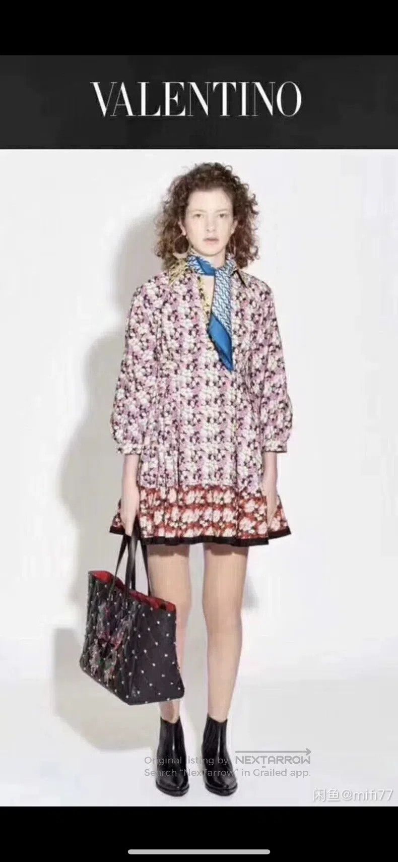 Valentino Valentino floral dress Size M / US 6-8 / IT 42-44 - 8 Thumbnail