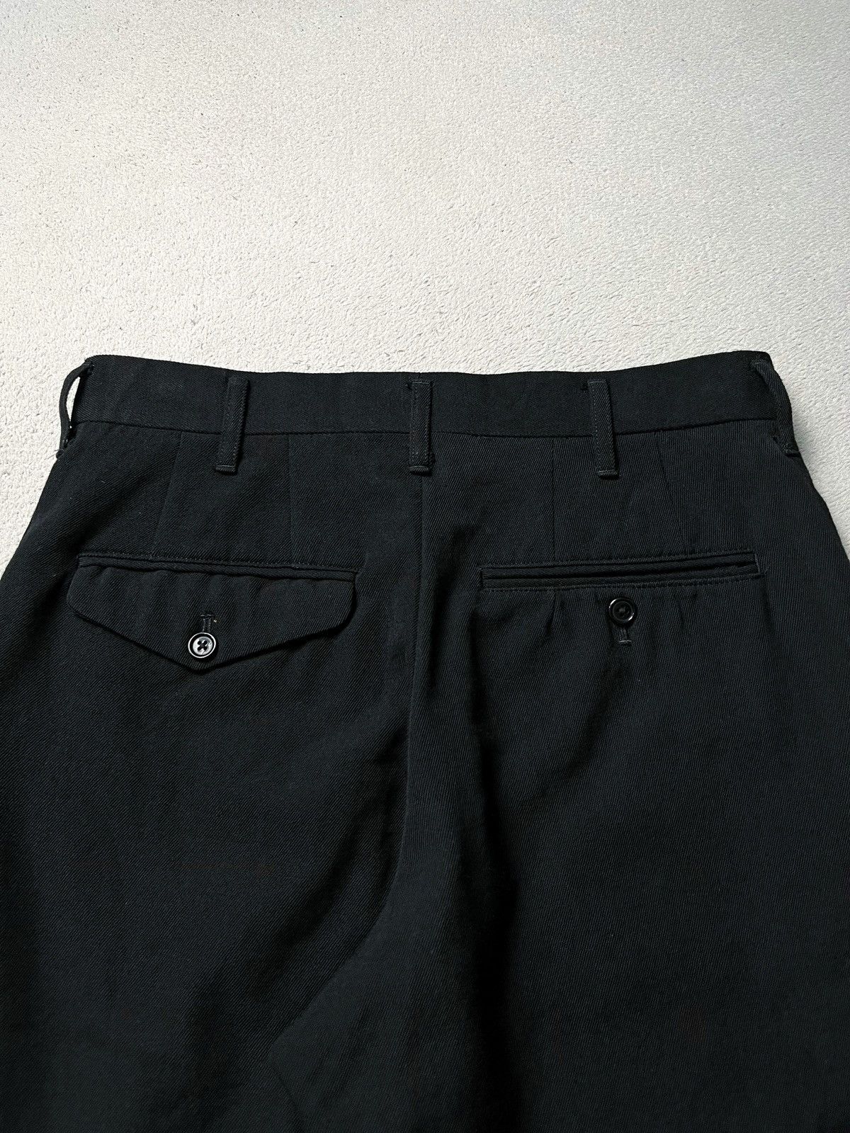 Y's × Yohji Yamamoto Yohji Yamamoto Wool Wide Leg Trouser Size US 30 / EU 46 - 5 Thumbnail