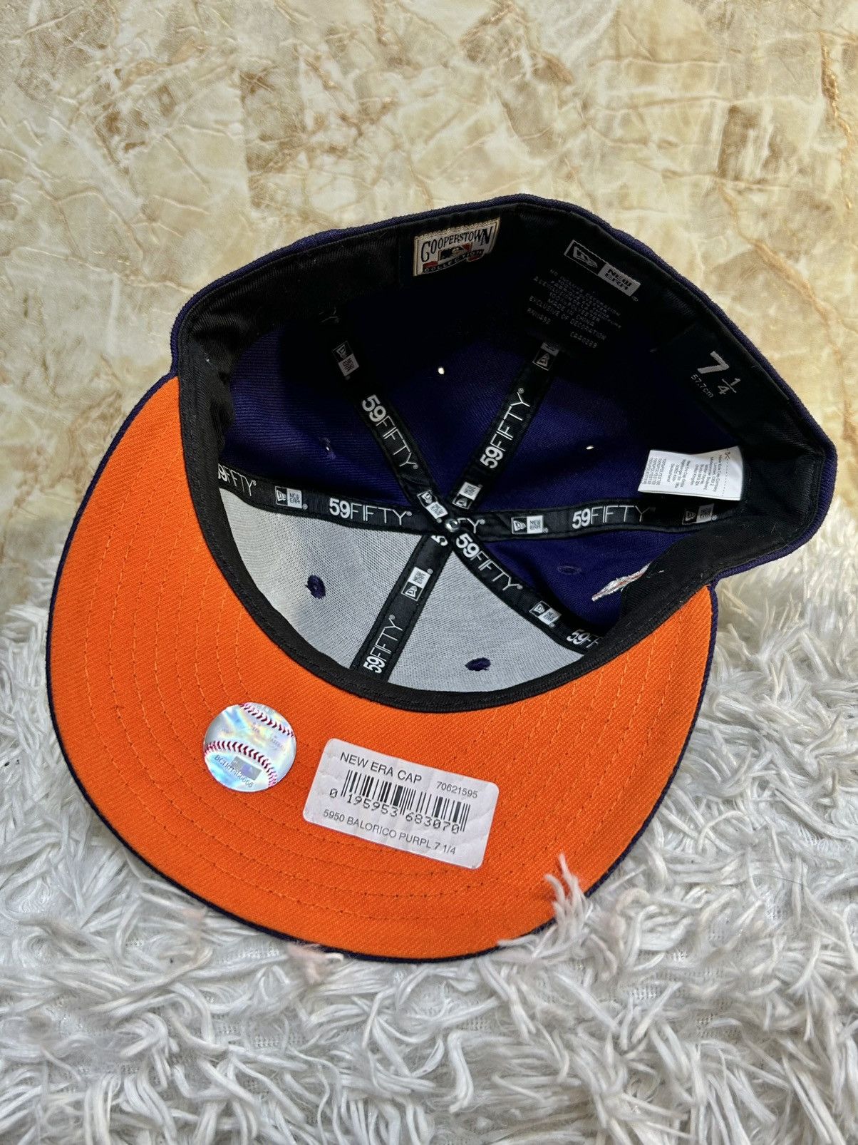 New Era Baltimore Orioles Hat club 7 1/4 59Fifty Purple All Star Size ONE SIZE - 7 Thumbnail