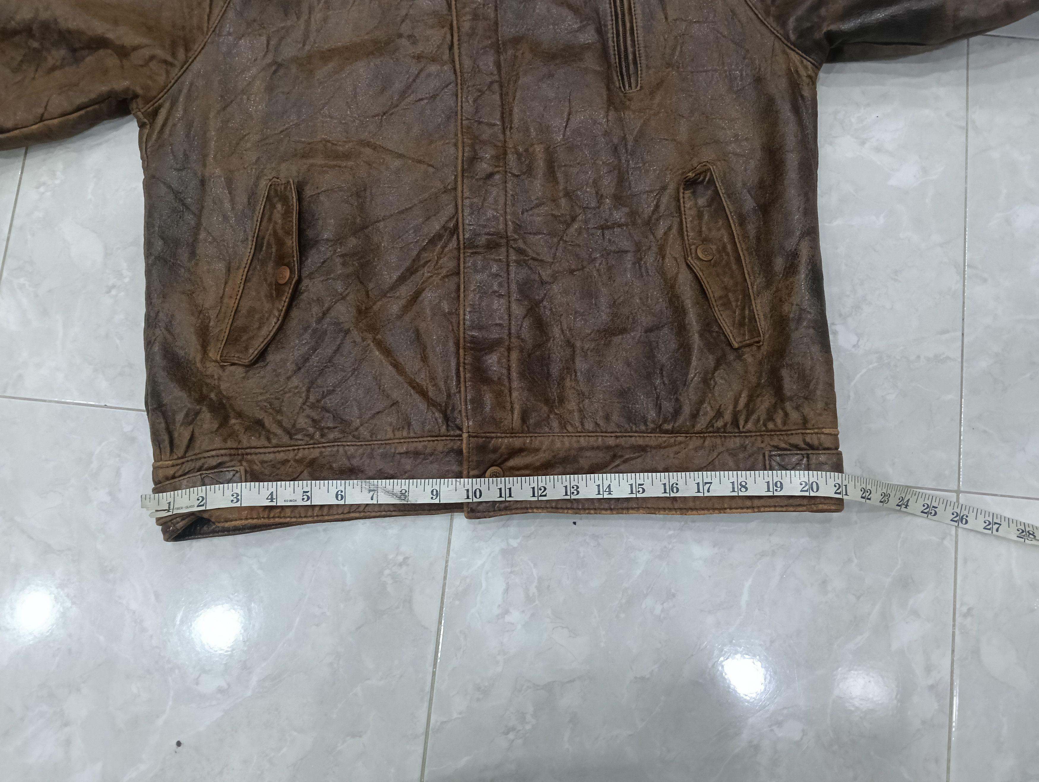 Beauty Beast × Japanese Brand Vintage Esporonco Leather Jacket Size US L / EU 52-54 / 3 - 14 Thumbnail