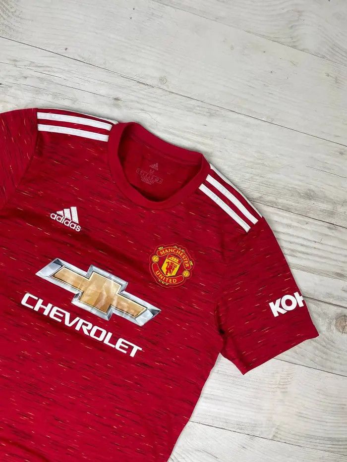 Adidas Adidas Manchester United 2020 2021 Home Shirt Soccer Jersey Size US M / EU 48-50 / 2 - 2 Thumbnail