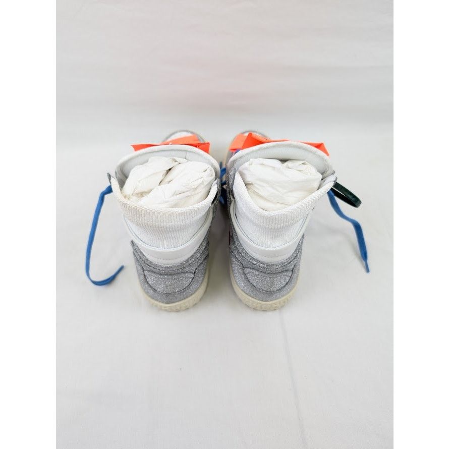 Off-White o1rshd1 3.0 Off Court Special Glitter Hi Top Sneakers Size US 8 / IT 38 - 19 Thumbnail