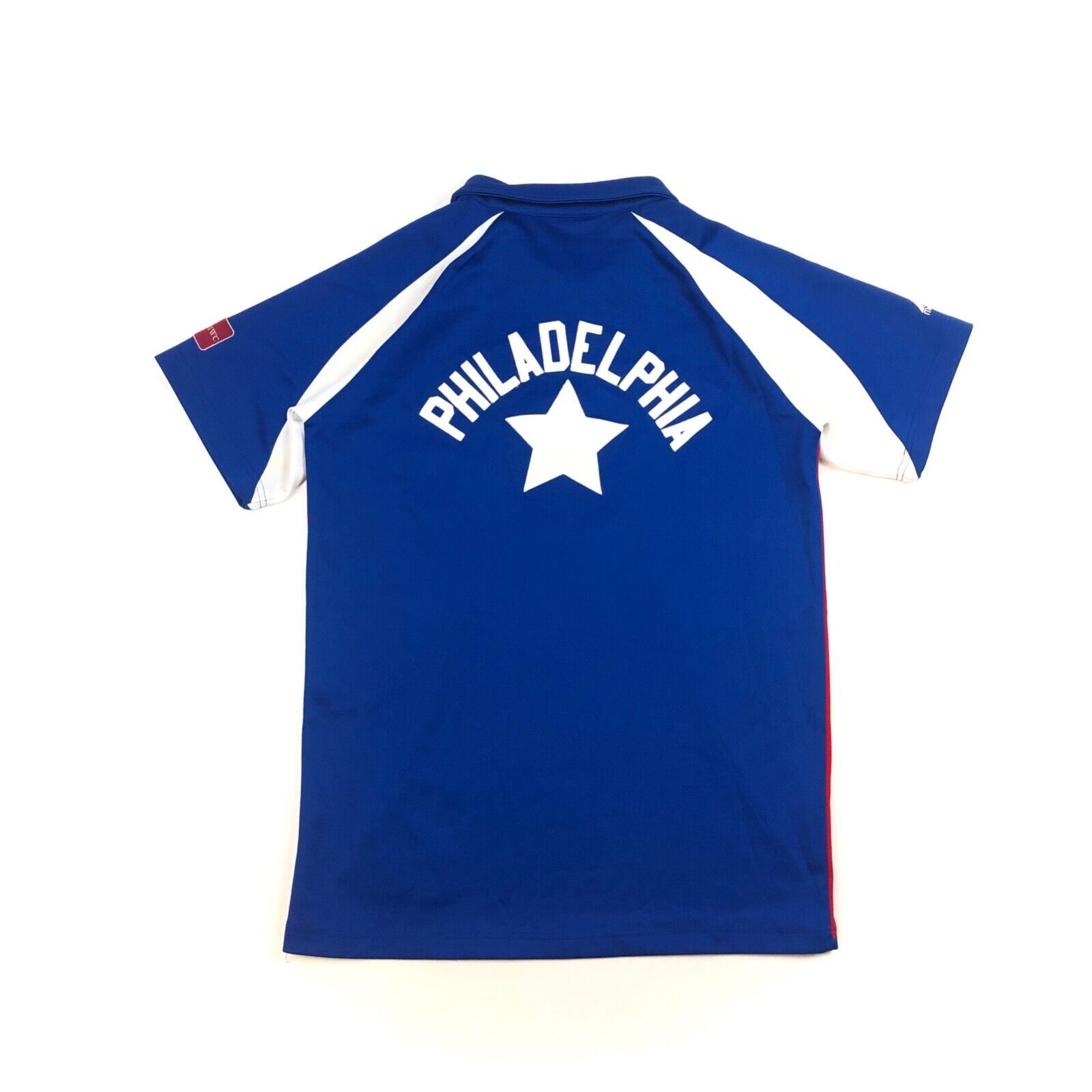 NBA × Vintage NBA Philadelphia 76ers Hardwood Classics Warm Up Jersey Size US L / EU 52-54 / 3 - 6 Thumbnail