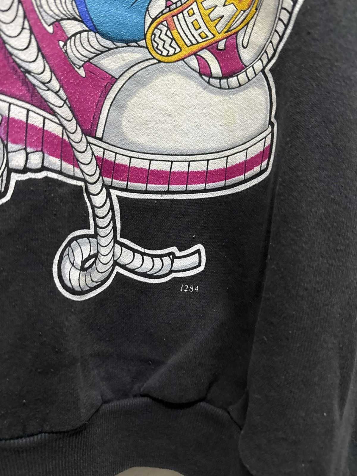 Disney Vintage 90s Hip Hop Mickey Mouse Goofy Donald Duck Sweat Size US XL / EU 56 / 4 - 4 Thumbnail