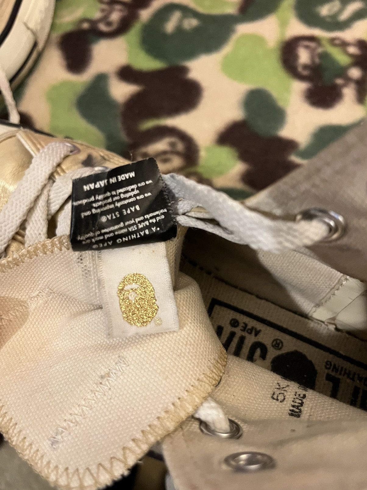 Bape Bape Shark Bapestas Size US 7 / EU 40 - 8 Thumbnail