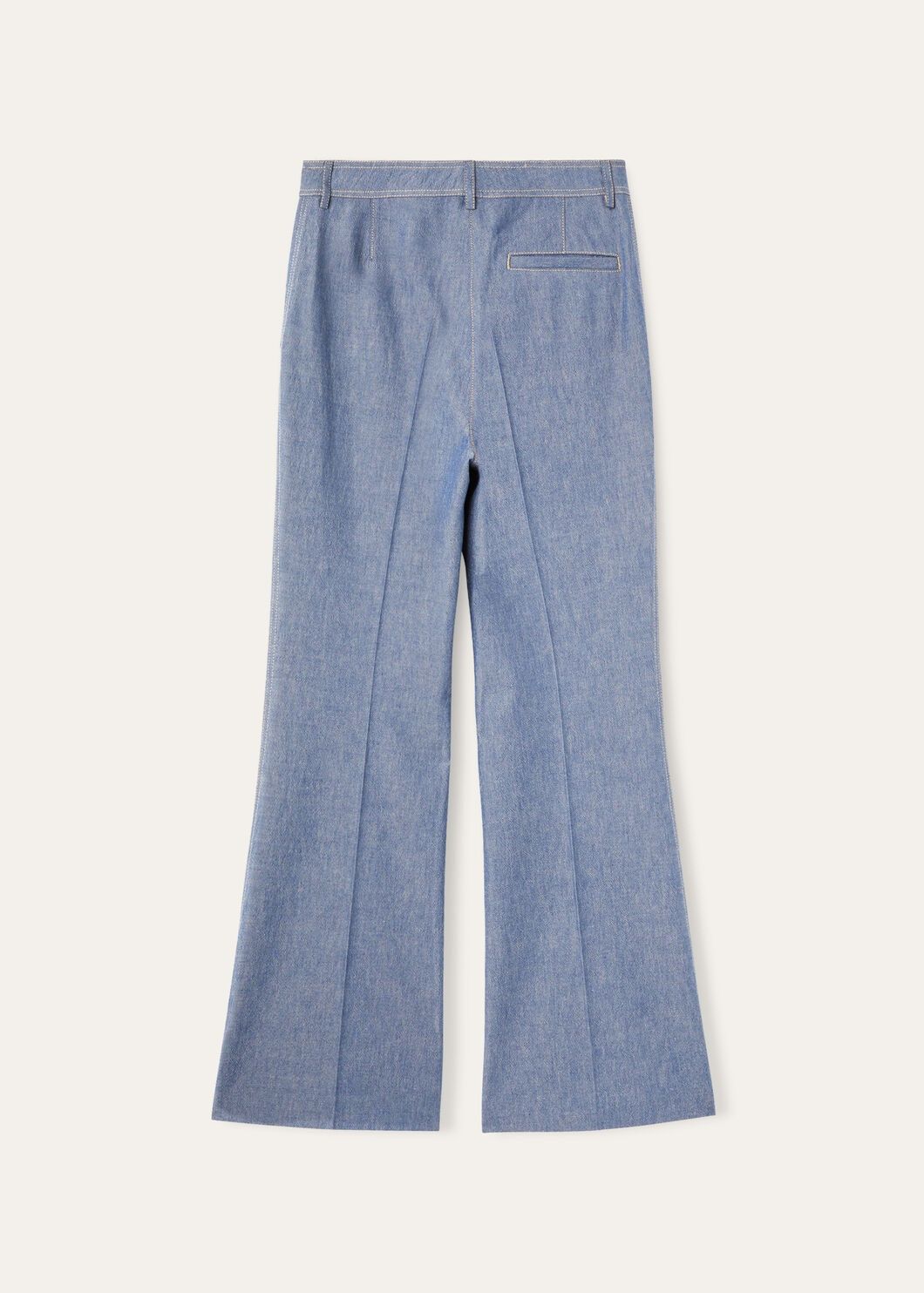 Loro Piana o1srvl11e0825 FAO4172 Nash Pant in Blue Size 27" / US 4 / IT 40 - 6 Thumbnail