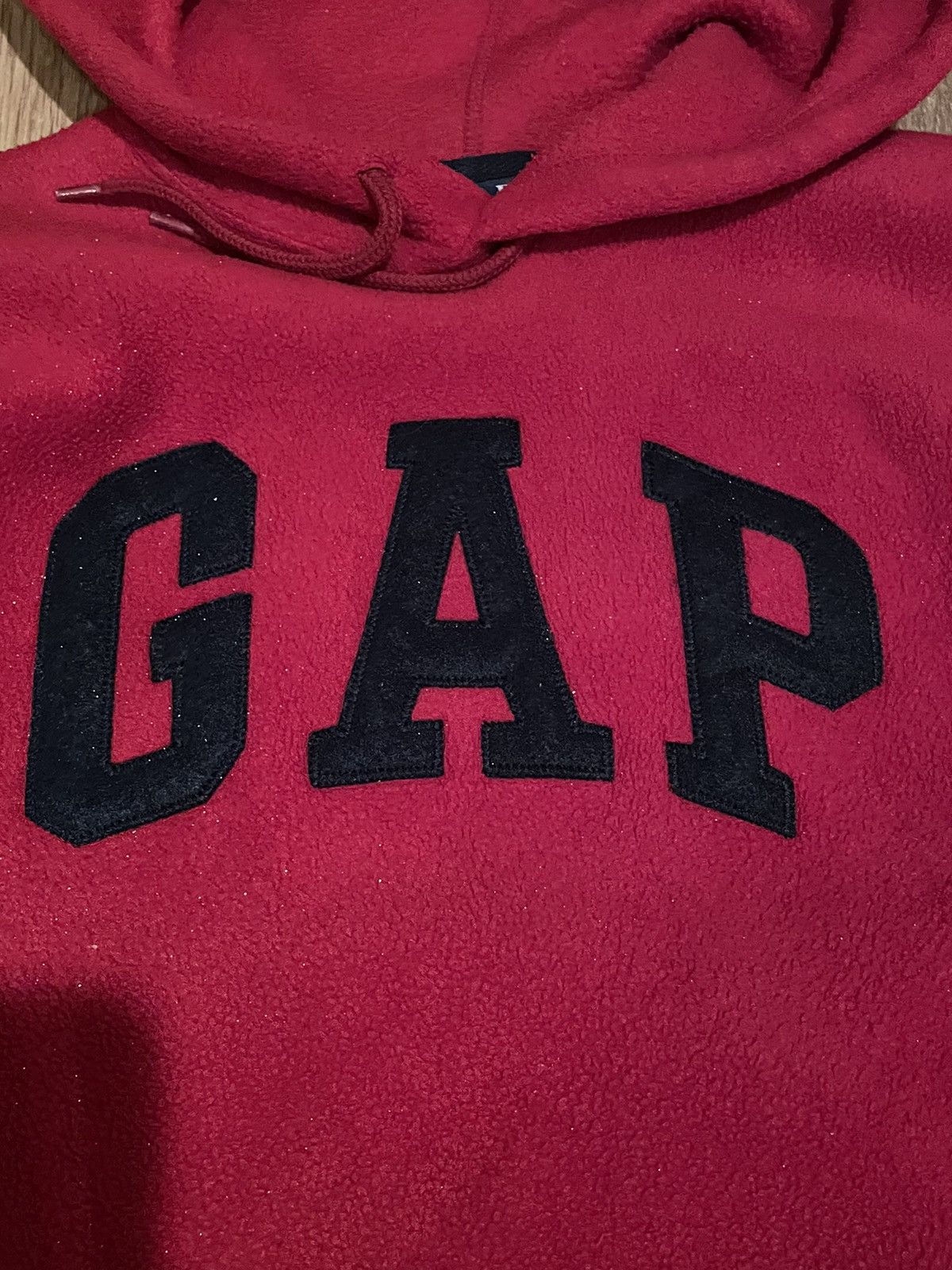 Gap × Vintage Vintage Gap Fleece Hoodie Bagyfit Oversized Y2k Streetwear Size US M / EU 48-50 / 2 - 10 Thumbnail