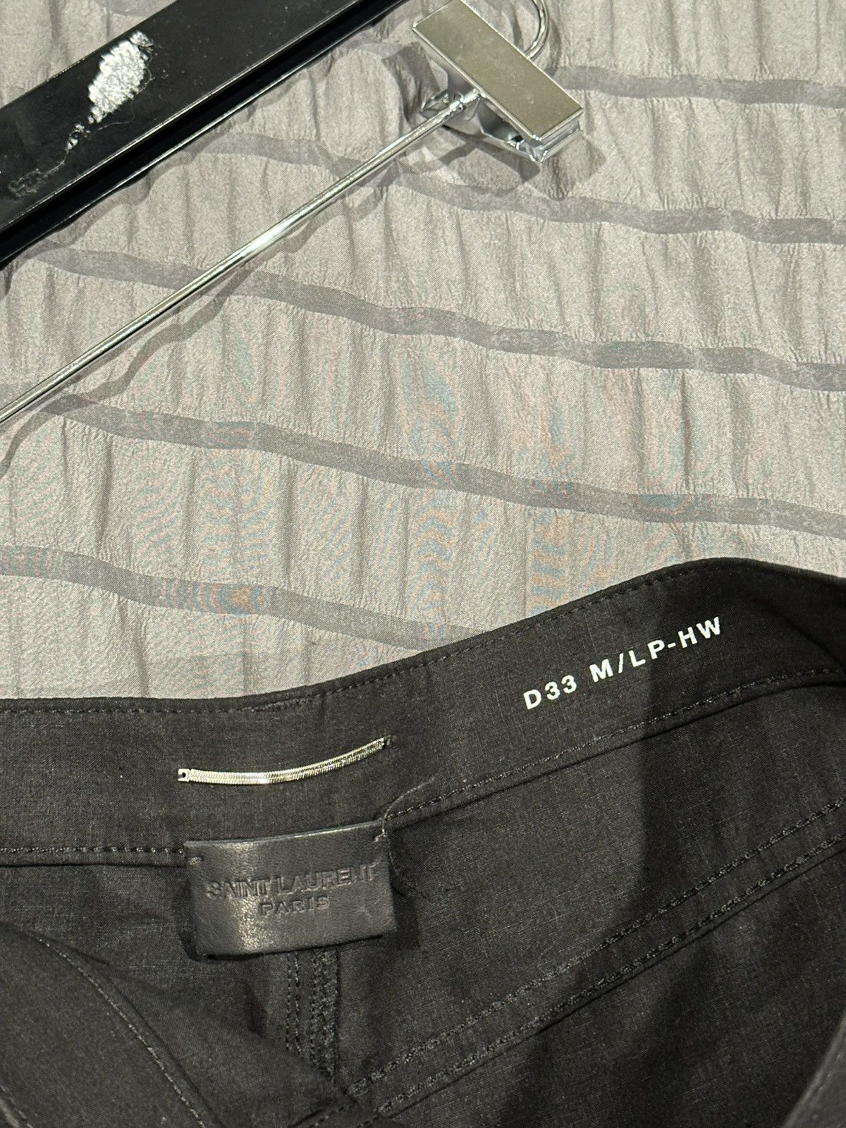 Saint Laurent Paris BNWT SS22 Chambray Large Pants 32 Size US 34 / EU 50 - 5 Thumbnail