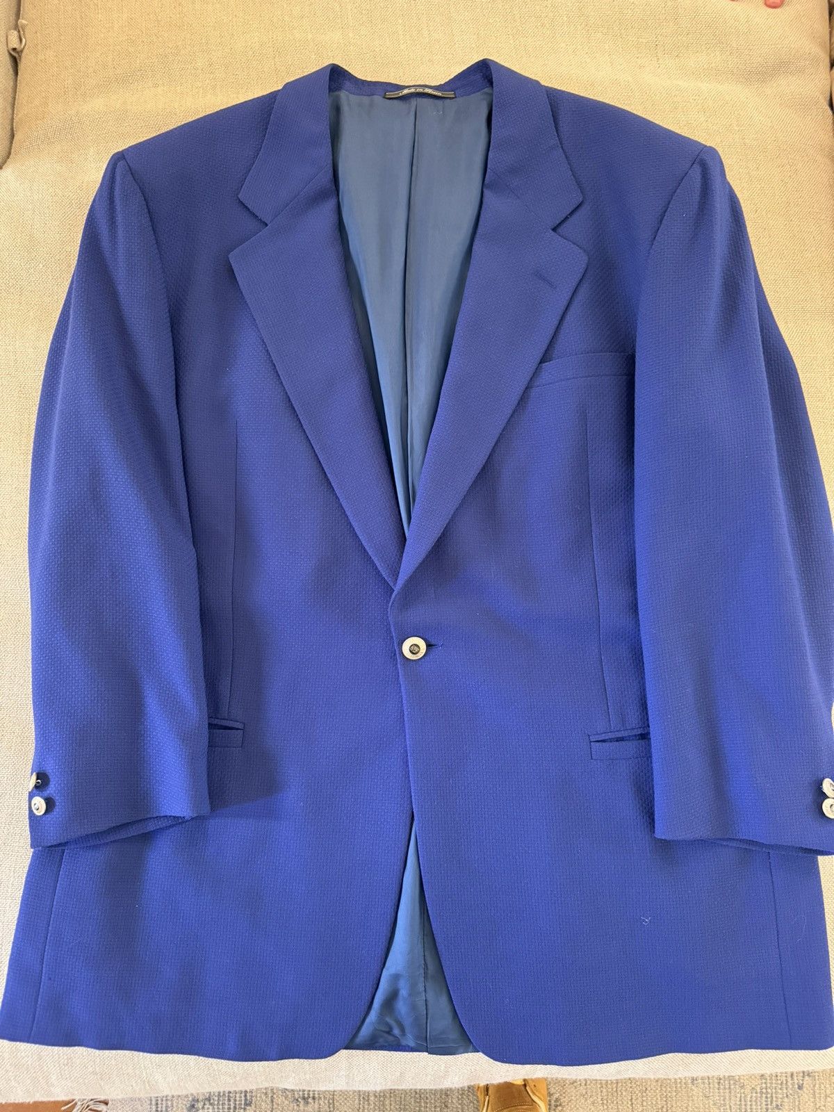 Versus Versace V2 by GIANNI VERSACE Wool Blazer Size 46R - 1 Thumbnail